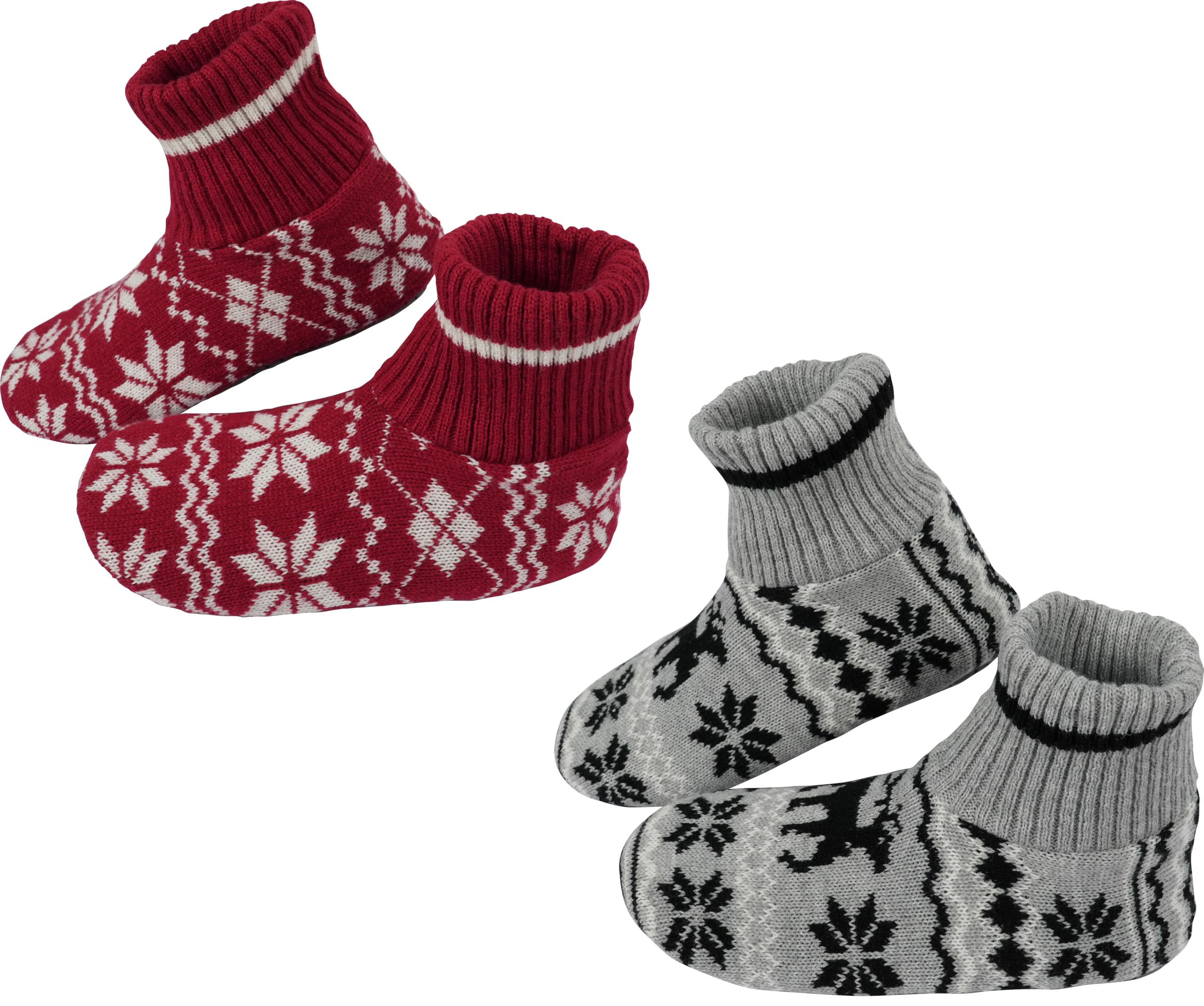 BenSorts Fuzzy Slipper Socks for Women Non Slip House Socks with Grips