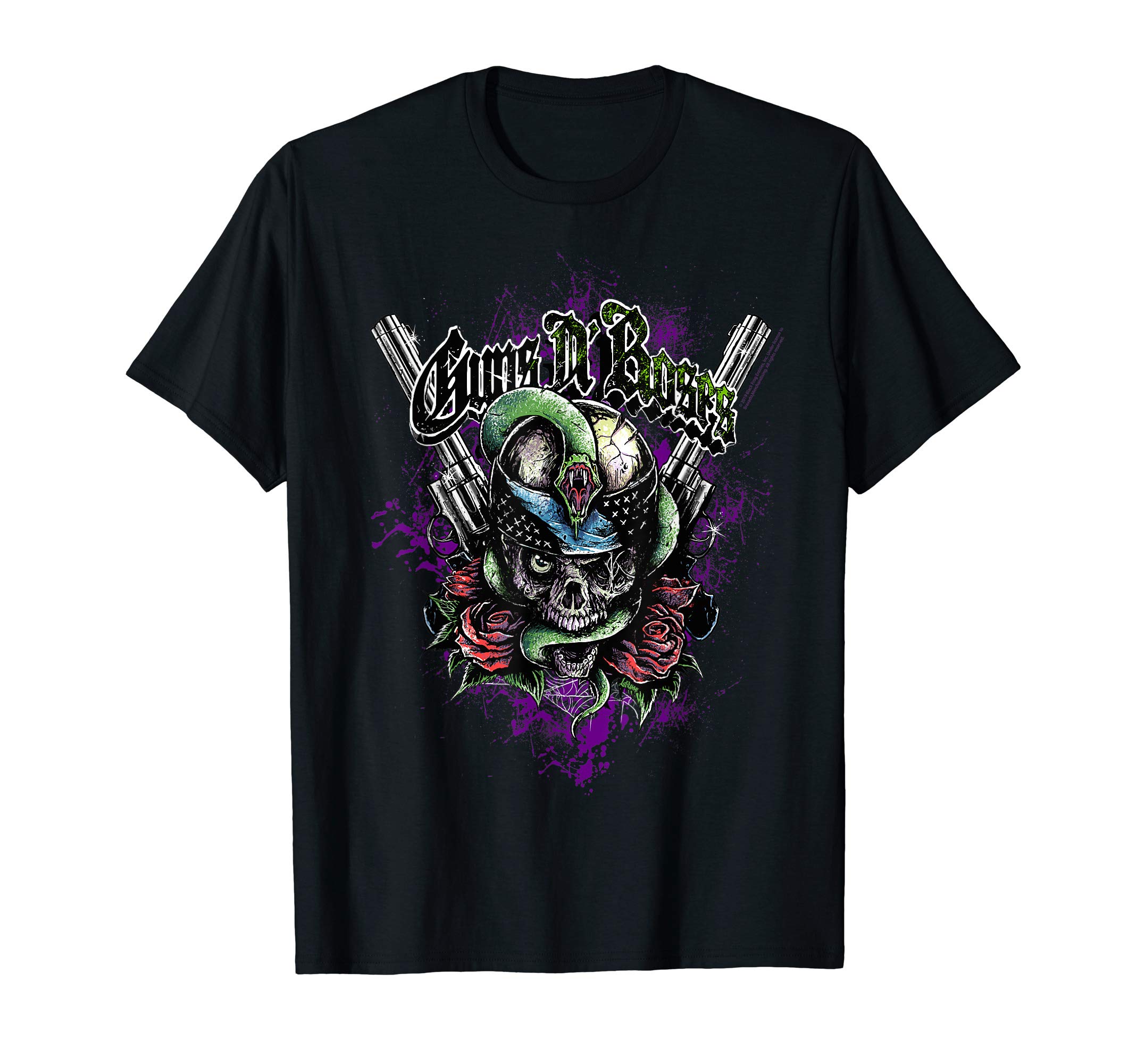 Guns N' RosesOfficial Skull Snake T-ShirtOEKO-TEX STANDARD 100