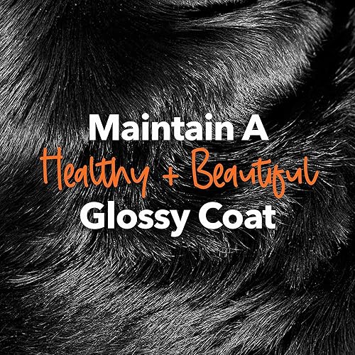 Miniatura 6 de iHeartDogs Aceite de salmón para perros y gatos – Aceite de pescado nutritivo Omega 3 para perros que favorece la alergia y el alivio de la picazón,