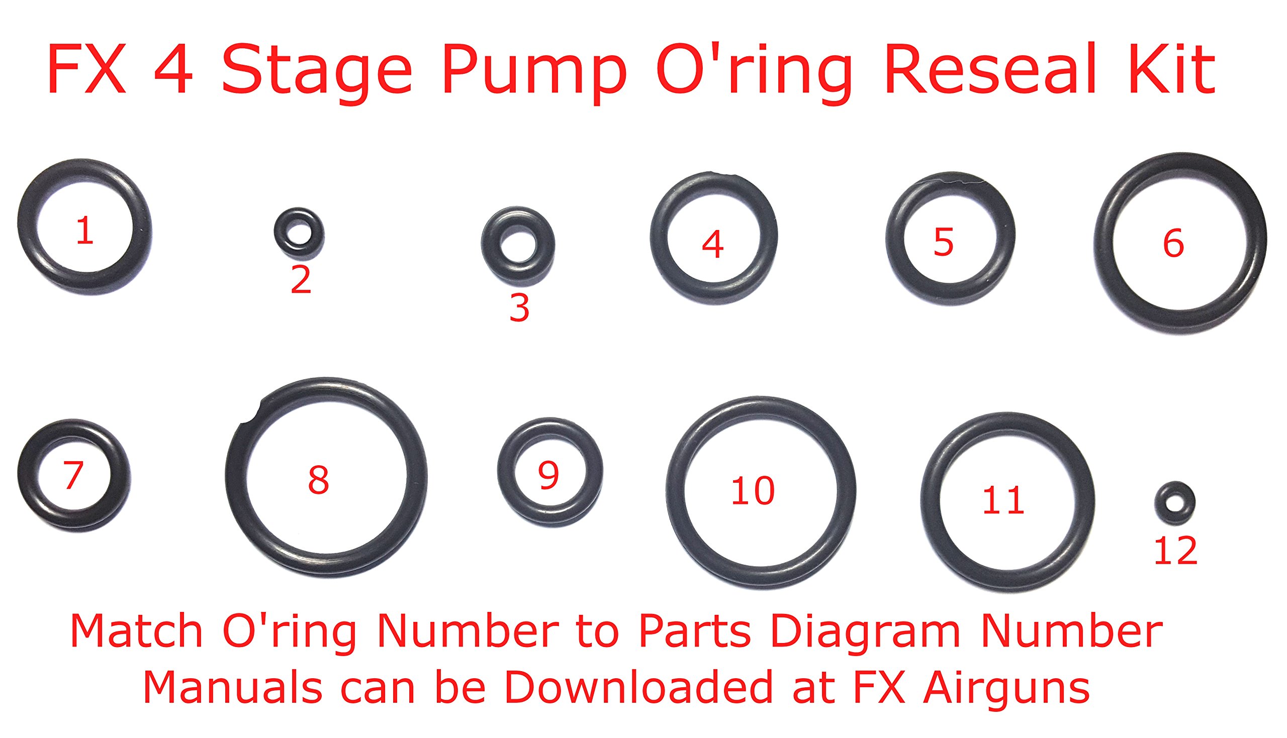 Buy BP FX 4 Stage Hand Pump Turbo O'ring Seal Kit Online at desertcartINDIA