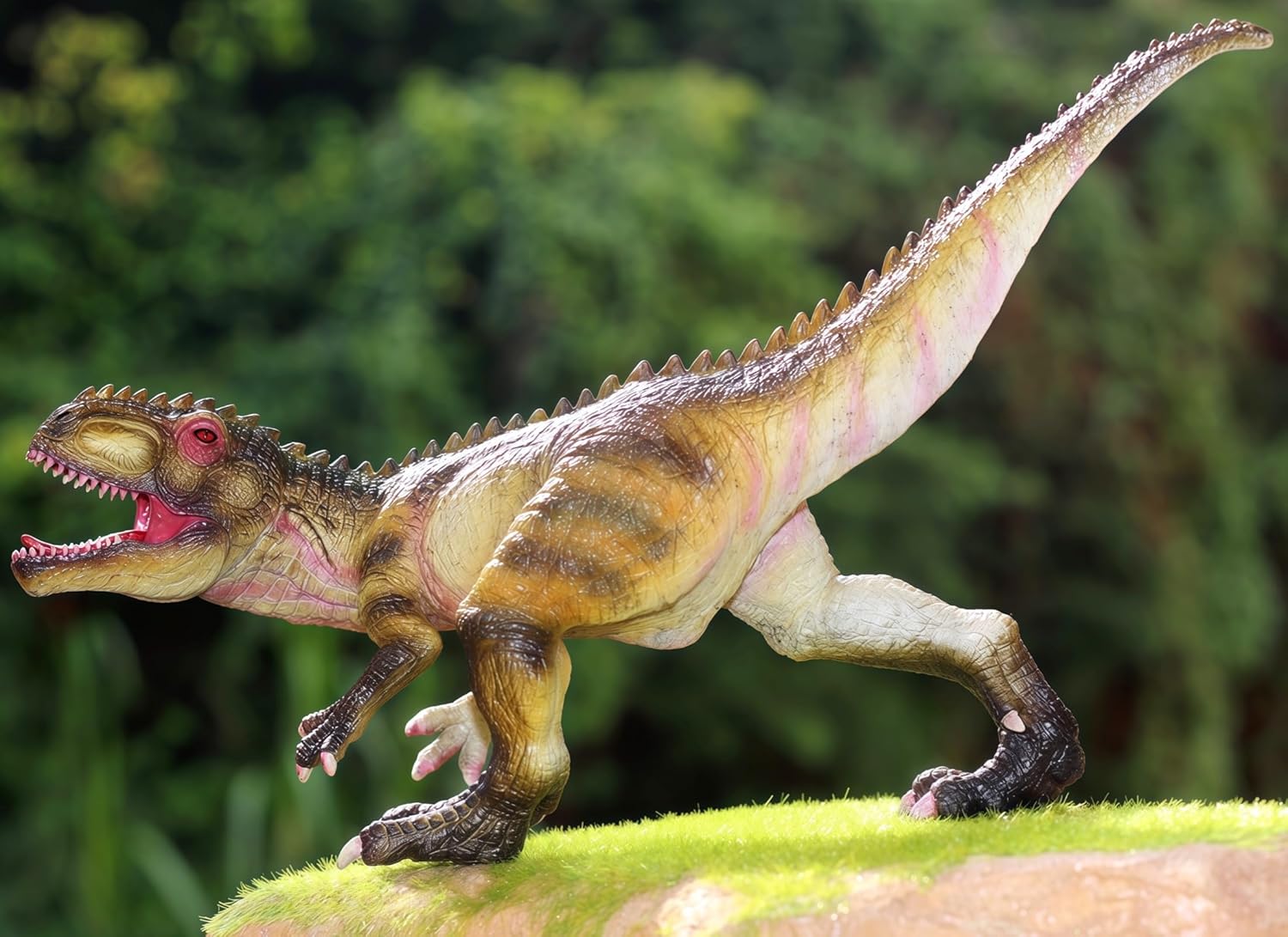 Gemini&Genius Giganotosaurus Dinosaur Toy, Dinosaur Figure, Giganotosaurus with Moveable Jaw Dino, Great for Storytelling, Birthday Cake Topper, Role Playing, Collection Dinos for Kids