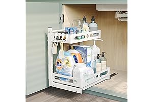 NETEL Under Stair Storage Shelves: Simplify Your Space with Tiered Pull-Out Organization
