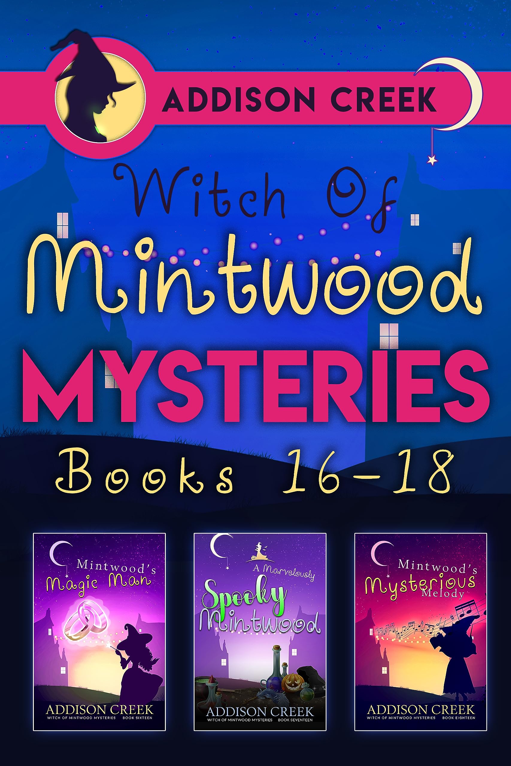 Cover of Witch of Mintwood Mysteries: Books 16-18