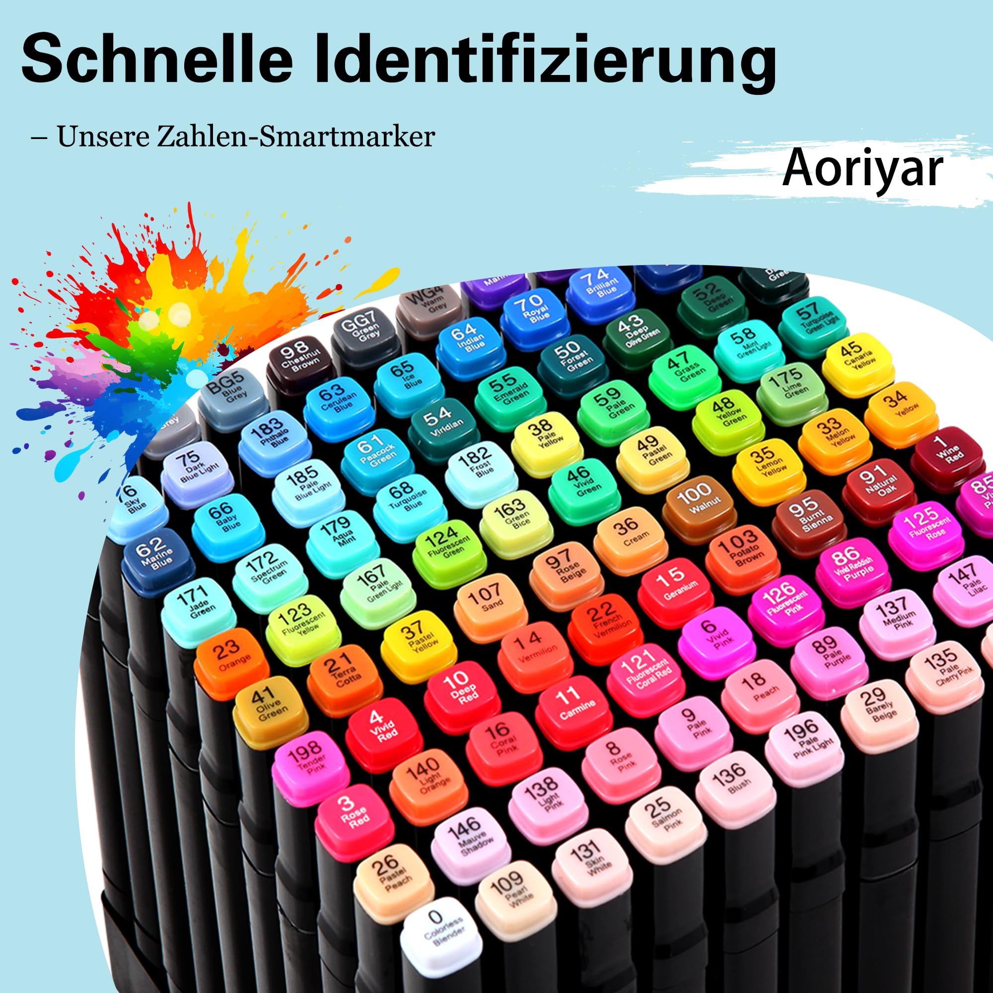 Alcohol Marker Dual Brush Felt Tip Pens 80 Colours Graffiti Pens Alcohol Marker Dual Brush Felt Tip Pens 80 Colours Graffiti Pens