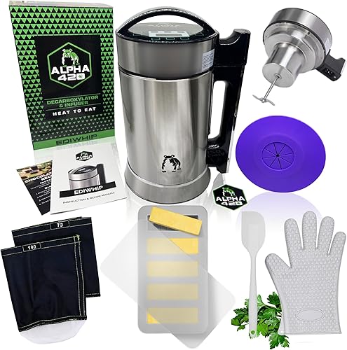 Máquina descarboxiladora e infusora, haz infusiones mágicas de aceite de hierbas, fabricante de mantequilla de hierbas como magia, 2.5-5 barras de