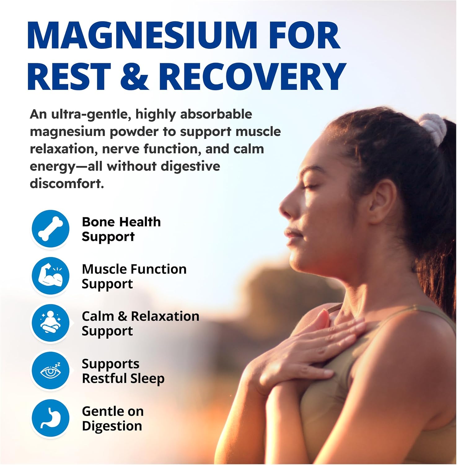 CanPrev Magnesium Bisglycinate 400 Ultra Gentle Powder 240g 48 Servings, 400mg Elemental Magnesium Per Scoop, Supports Restful Nights, Muscle Function, Gentle on Digestion, Vegan, Non-GMO, Gluten-Free