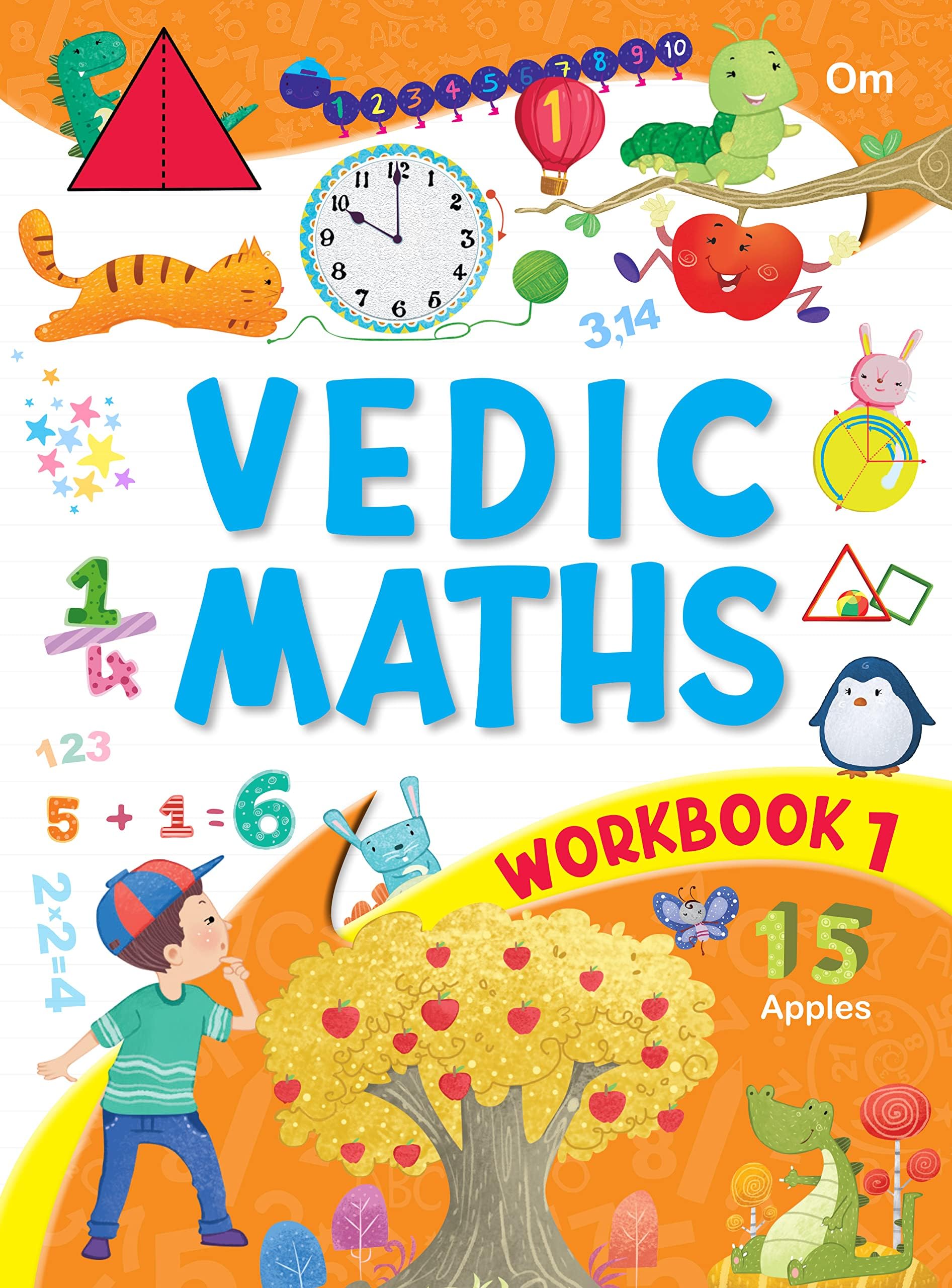 OM BOOKS INTERNATIONAL Vedic Math Activity Workbook Level -1