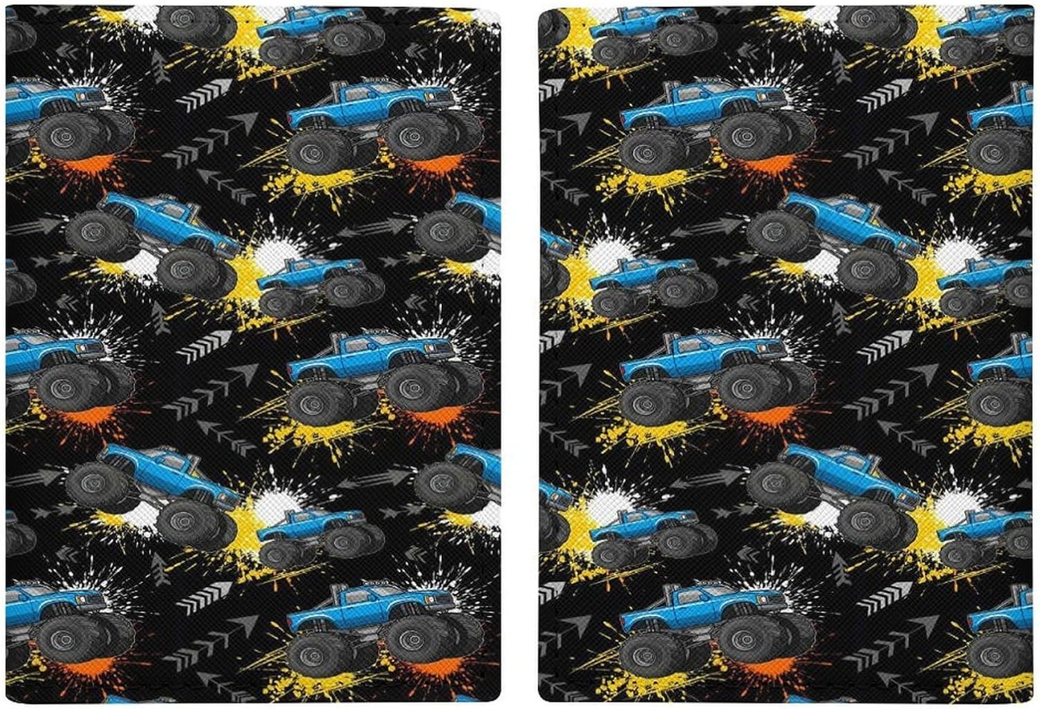 Compact Trace Of Tire Car Travel Passport Holder