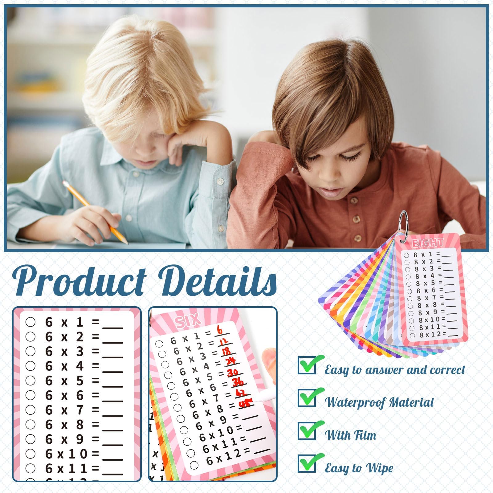 13 Pcs Times Tables 0-12 - Image 4