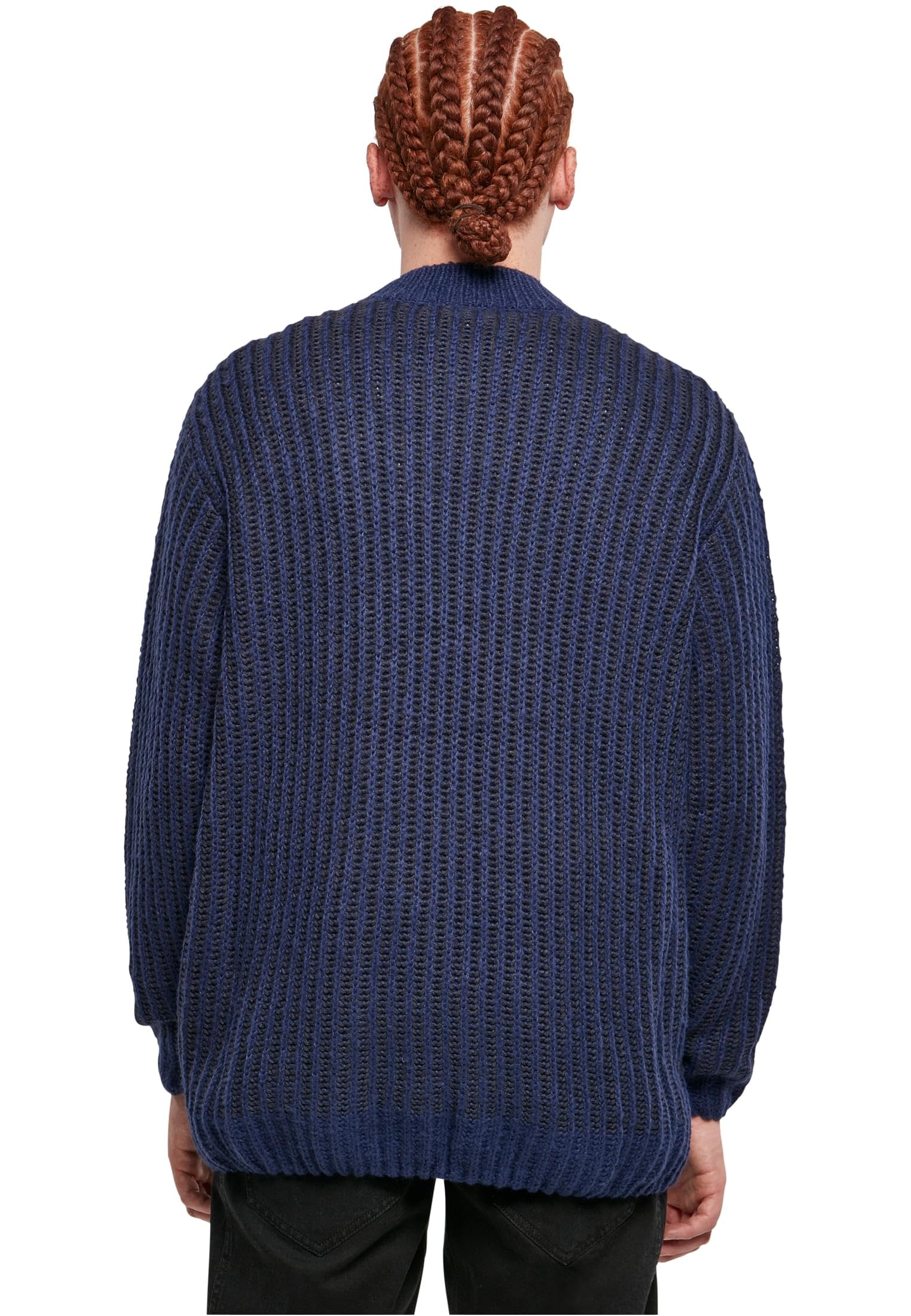 Urban Classics Bluza sportowa Mężczyźni Oversized Two Tone Sweater