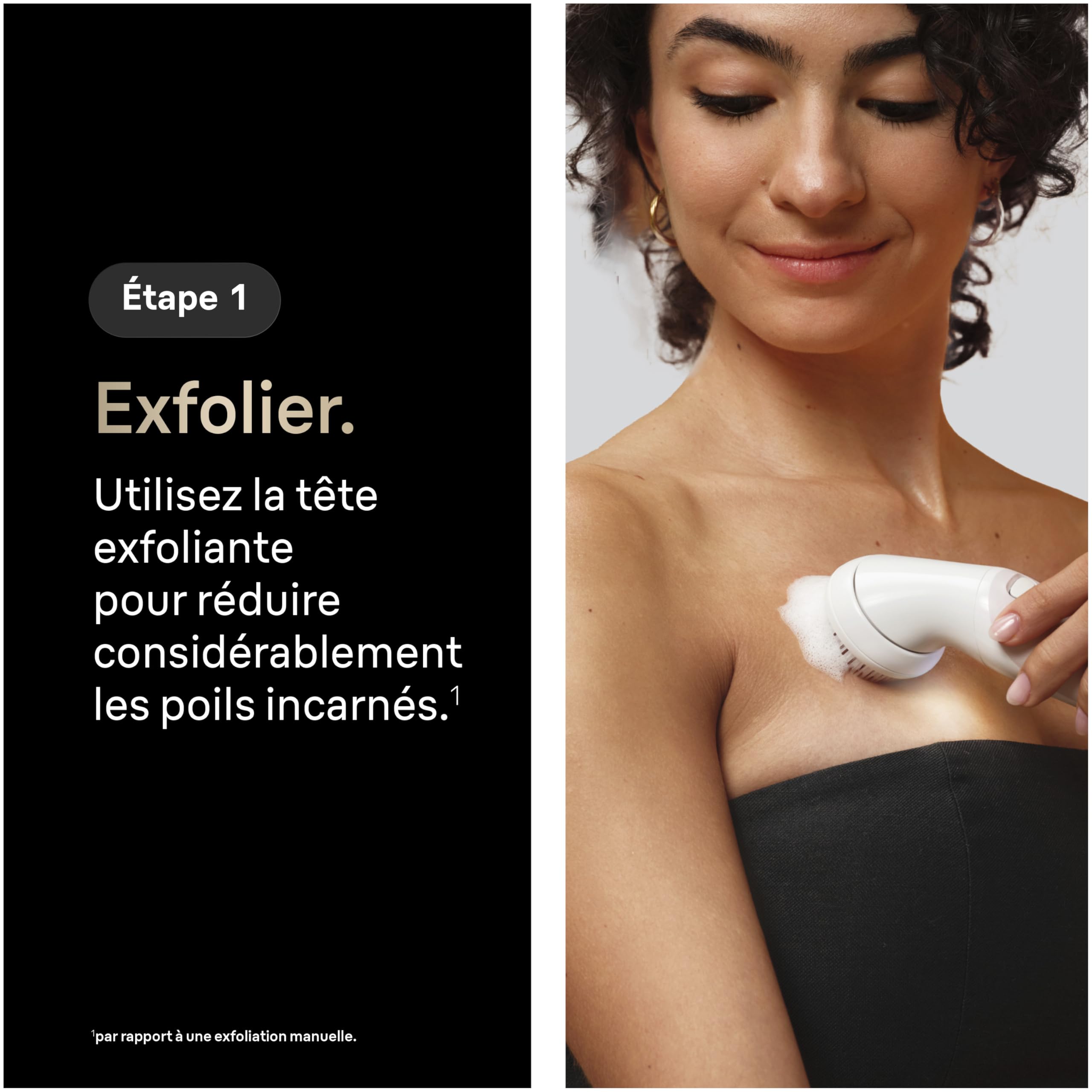 Braun Epilateur Electrique Femme Silk Epil 9, 9-681 3D FaceSpa, Blanc et Or – Etanche, Tête Flexible à 360°, Coffret Epilation Tout-en-Un, Mini Rasoir Visage, Brosse Exfoliante, Sabot Tondeuse