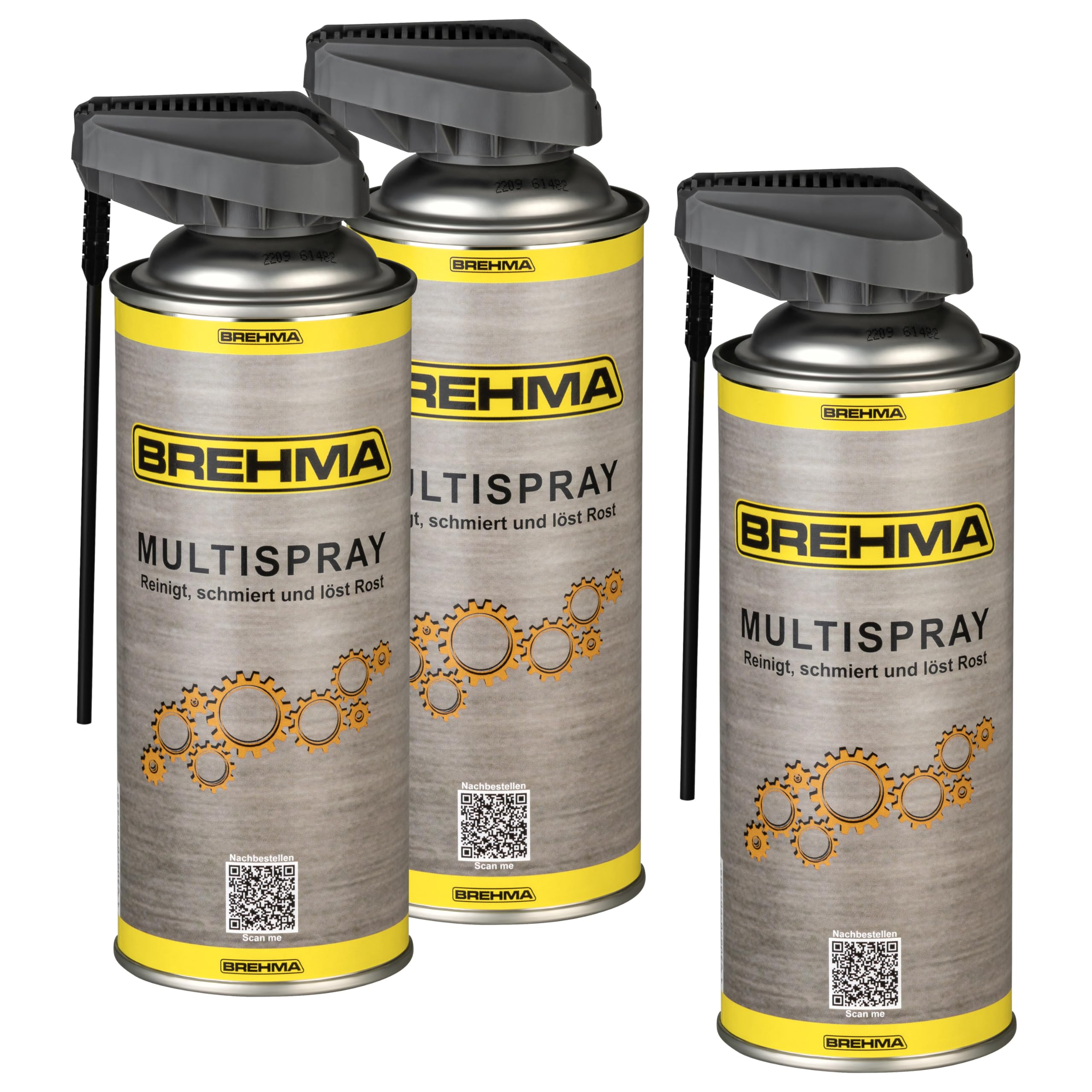 12x BREHMA Cobra Sprühkopf Multispray 400ml Multifunktionsöl Öl Vielzweckspray Kriechöl