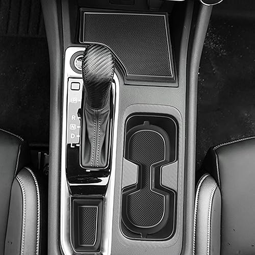 Miniatura 8 de SENSHINE Revestimientos personalizados para accesorios Nissan Sentra 2020-2022 2023, portavasos, forro de consola central, guantera, alfombrillas