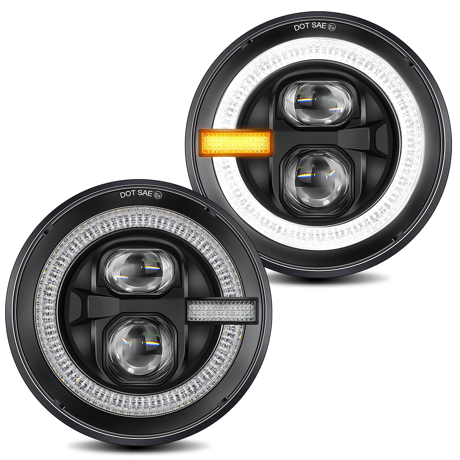 UNI-SHINE 7" led headlights