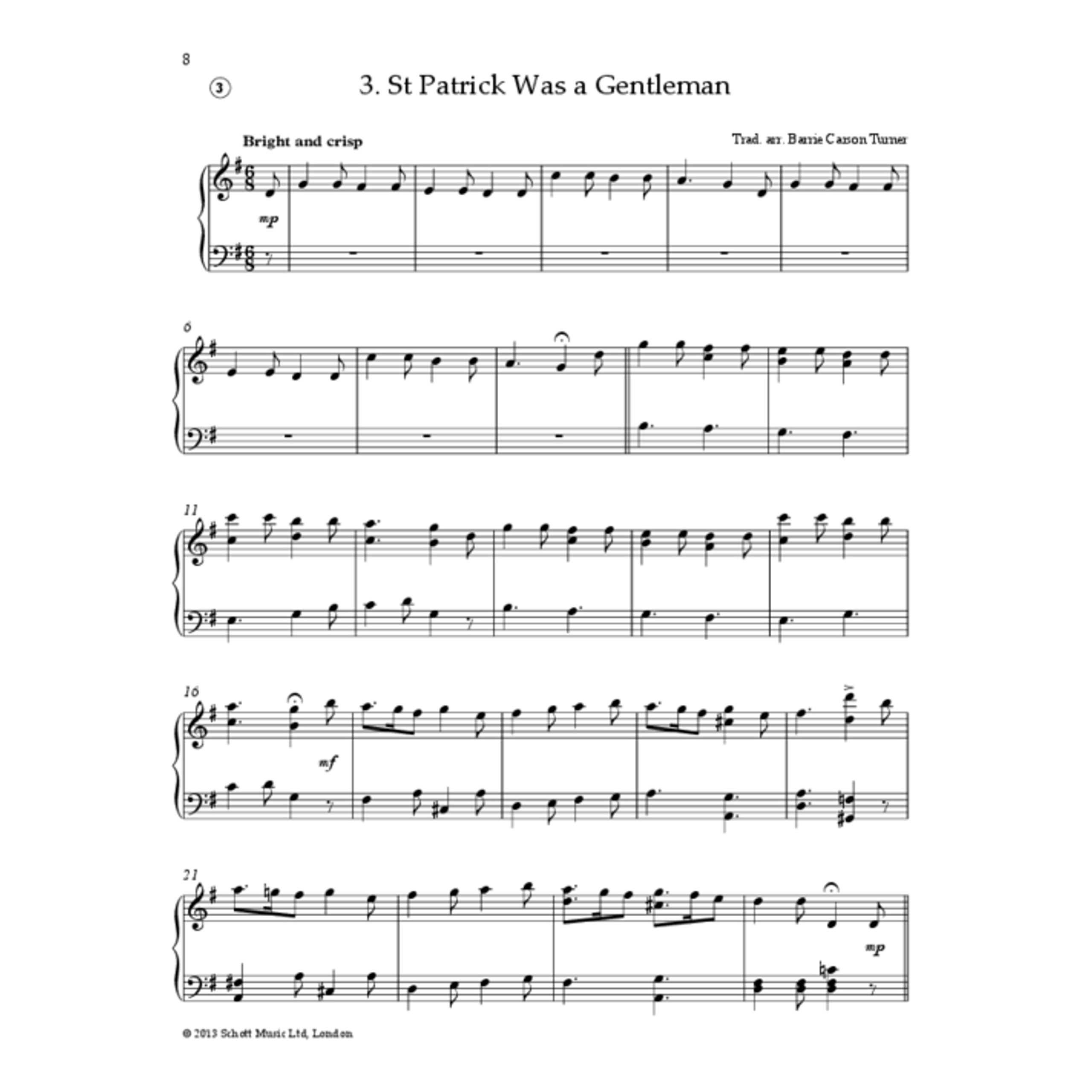 Irish Folk Tunes for Piano: 32 Traditional Pieces