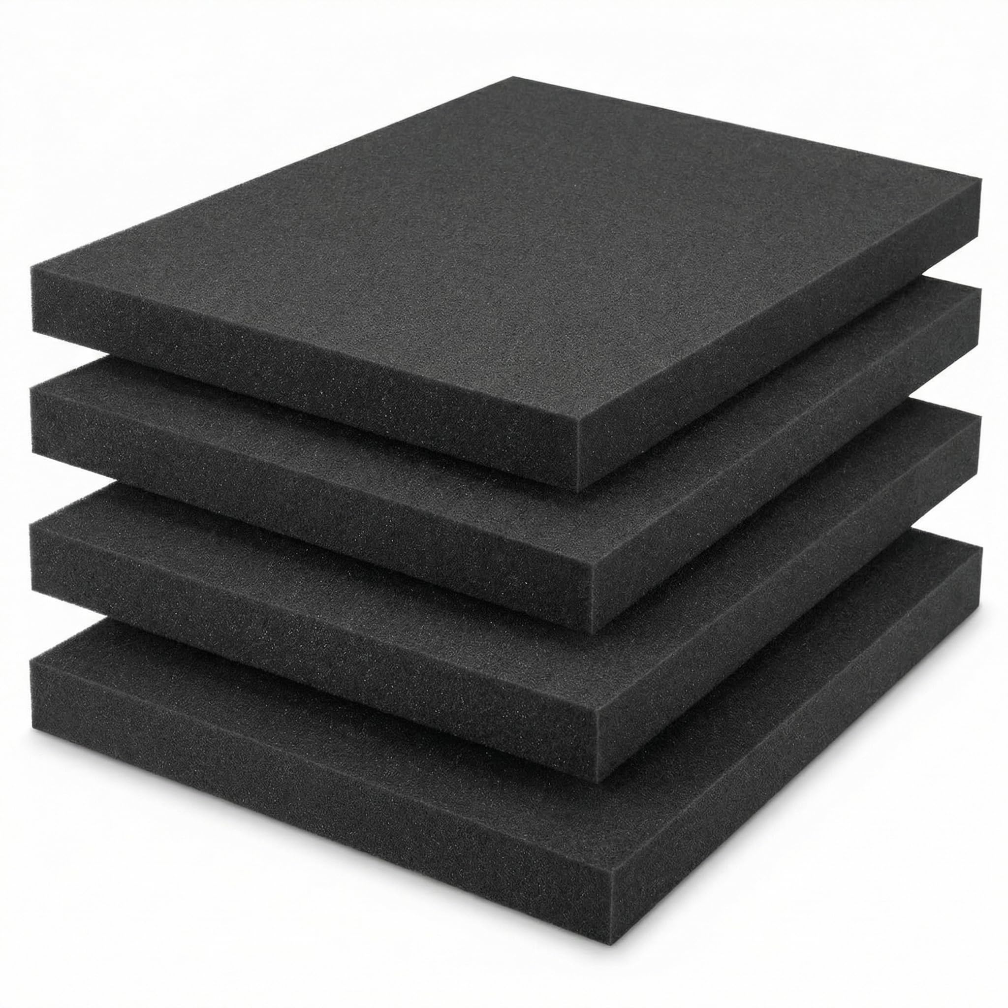 Qwork Qwork® Foam Board 40 X 30 X 4 Cm, Foam Inlay For Individual Cutting And Protection, Pack Of 4