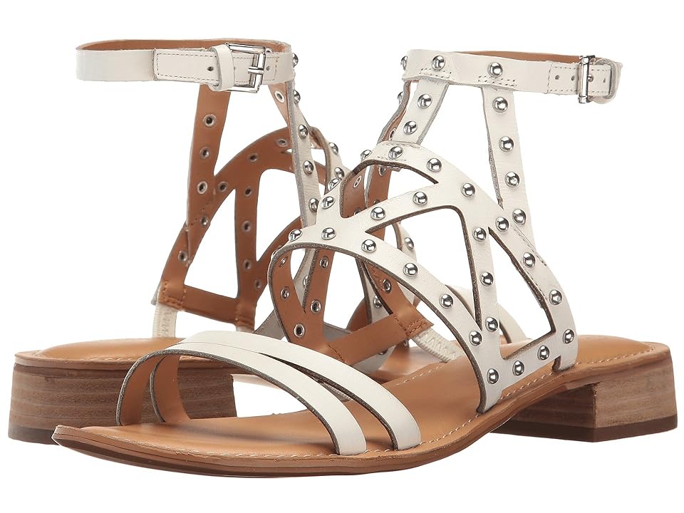 

Franco Sarto Alyssa (White Leather) Women's Sandals