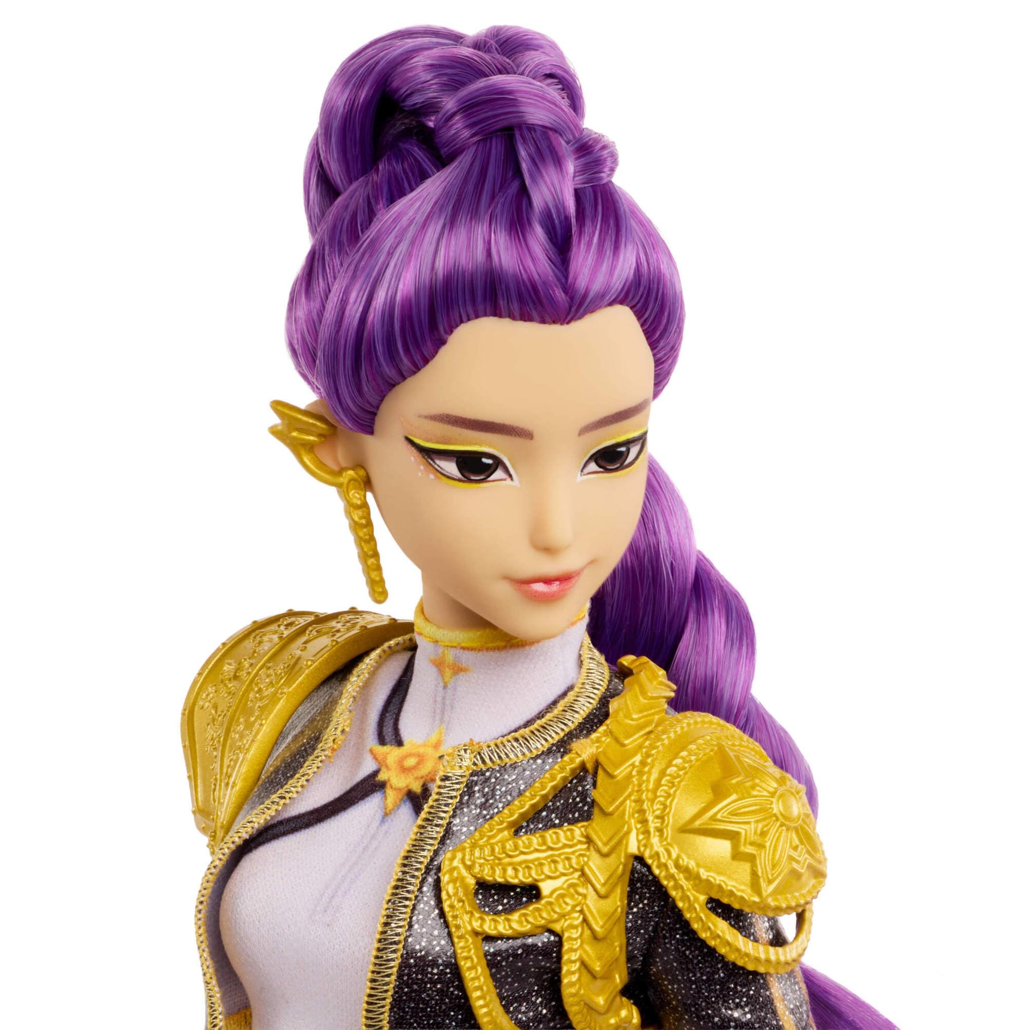 Mattel KPOP Demon Hunters HUNTR/X Rumi “Golden” Muñeca Cantante | Con conjunto distintivo removible, 5 articulaciones, inspirada en la película, JRN40