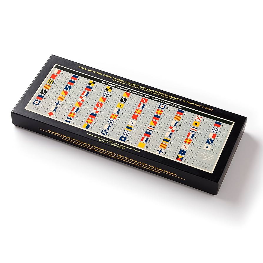 Amazon.co.jp: An Urgent Message 1,000 Piece Panoramic Puzzle