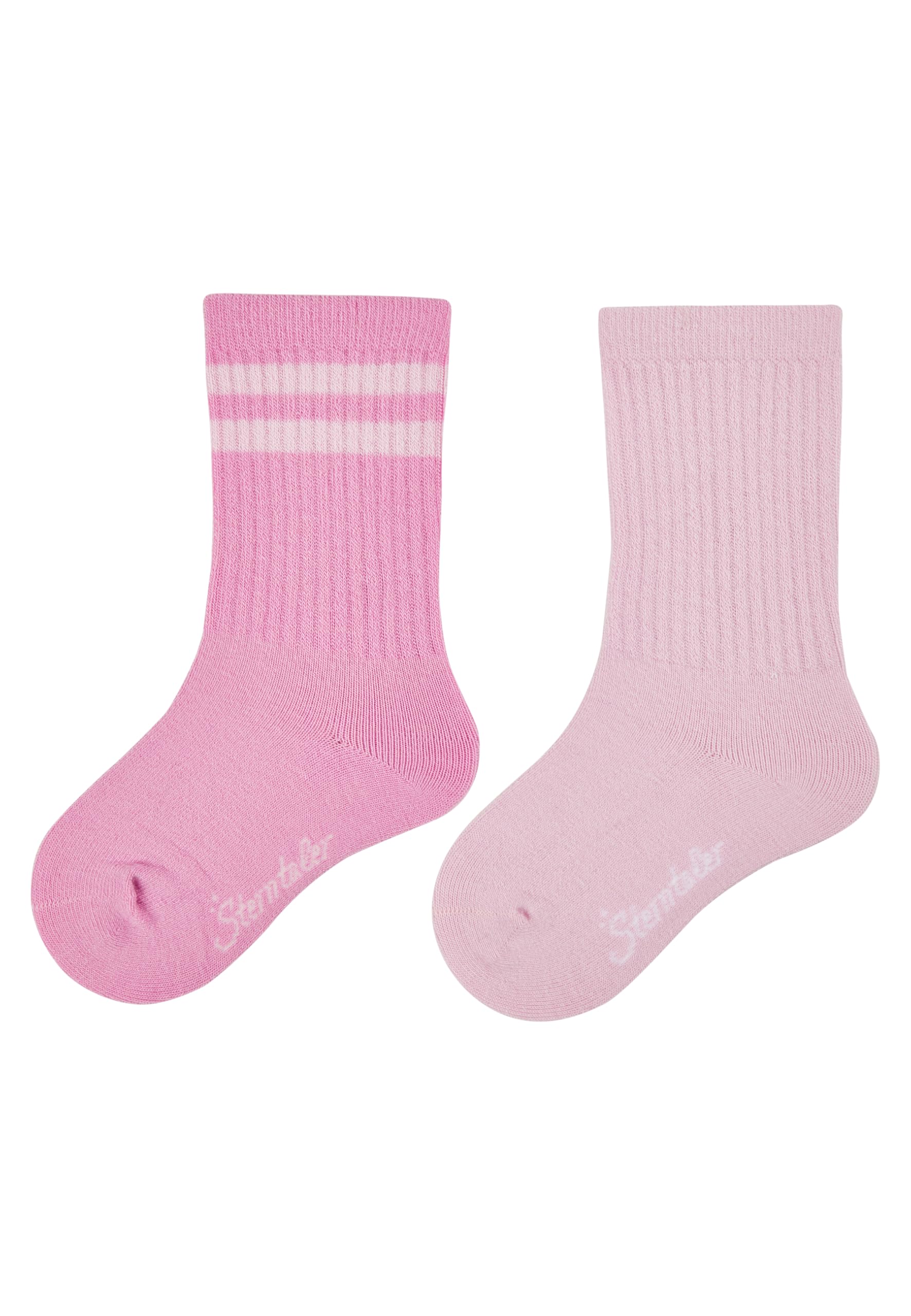 Sterntaler Socken Doppelpack Coolmax Rippe - Baby und Kindersocken kurz - klassische Rippstruktur - Sport Socke - klimaregulierend - optimale Passform - 2er Pack Mädchen Strümpfe