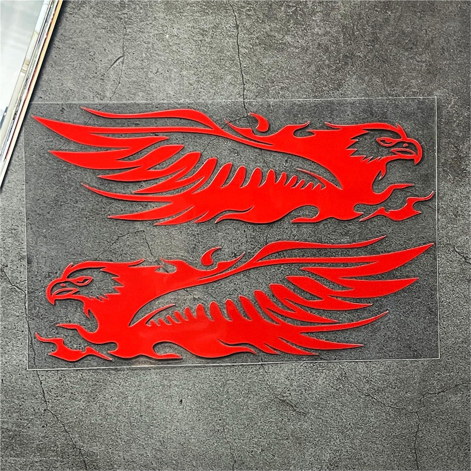 HAfgDJ 1pc Waterproof Stickers, Decor Decals for Motorcycle, Helmet and Laptop