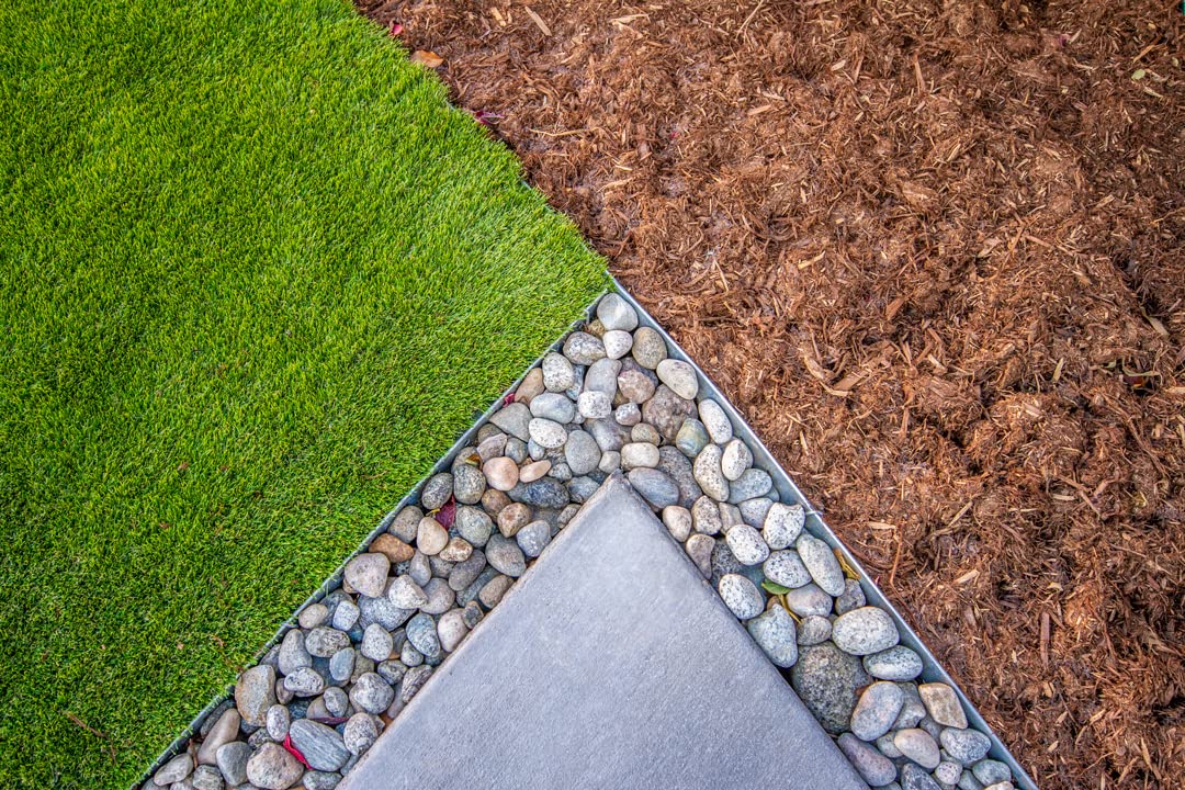 Coyote Landscape Products 63620 TerraEdge Lawn Edging, Galvanized Steel