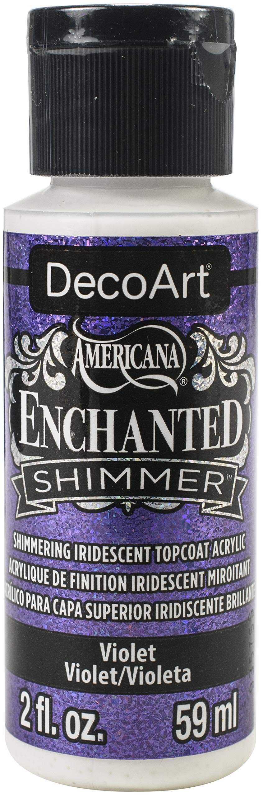 DECO ART Enchanted SHIMMR 2OZ Violet, One Size