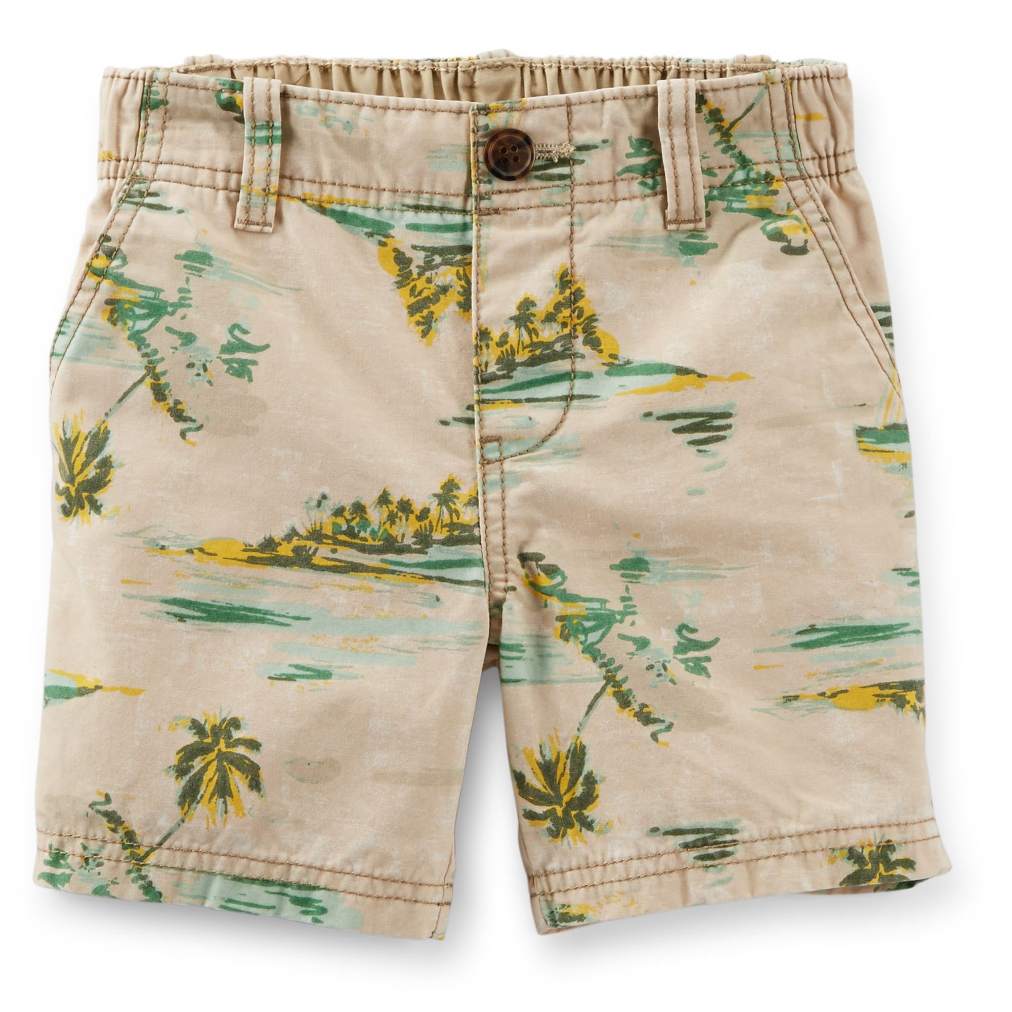 De Carter Little Boys 'caqui pantalones cortos de impresión (Toddler/Kid)
