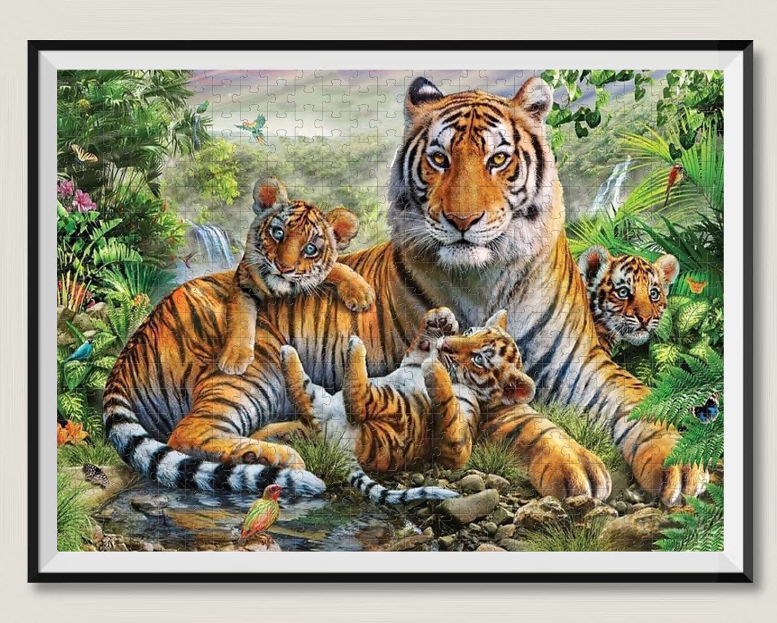 Jigsaw Puzzle 7000 Pieces Tiger Indoor Jigsaw Puzzle, Jigsaw