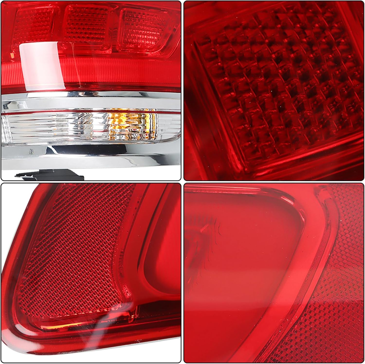 Tail Lights Passenger Side Rear Brake Lamps Replacement for Chero-kee 2014-2020