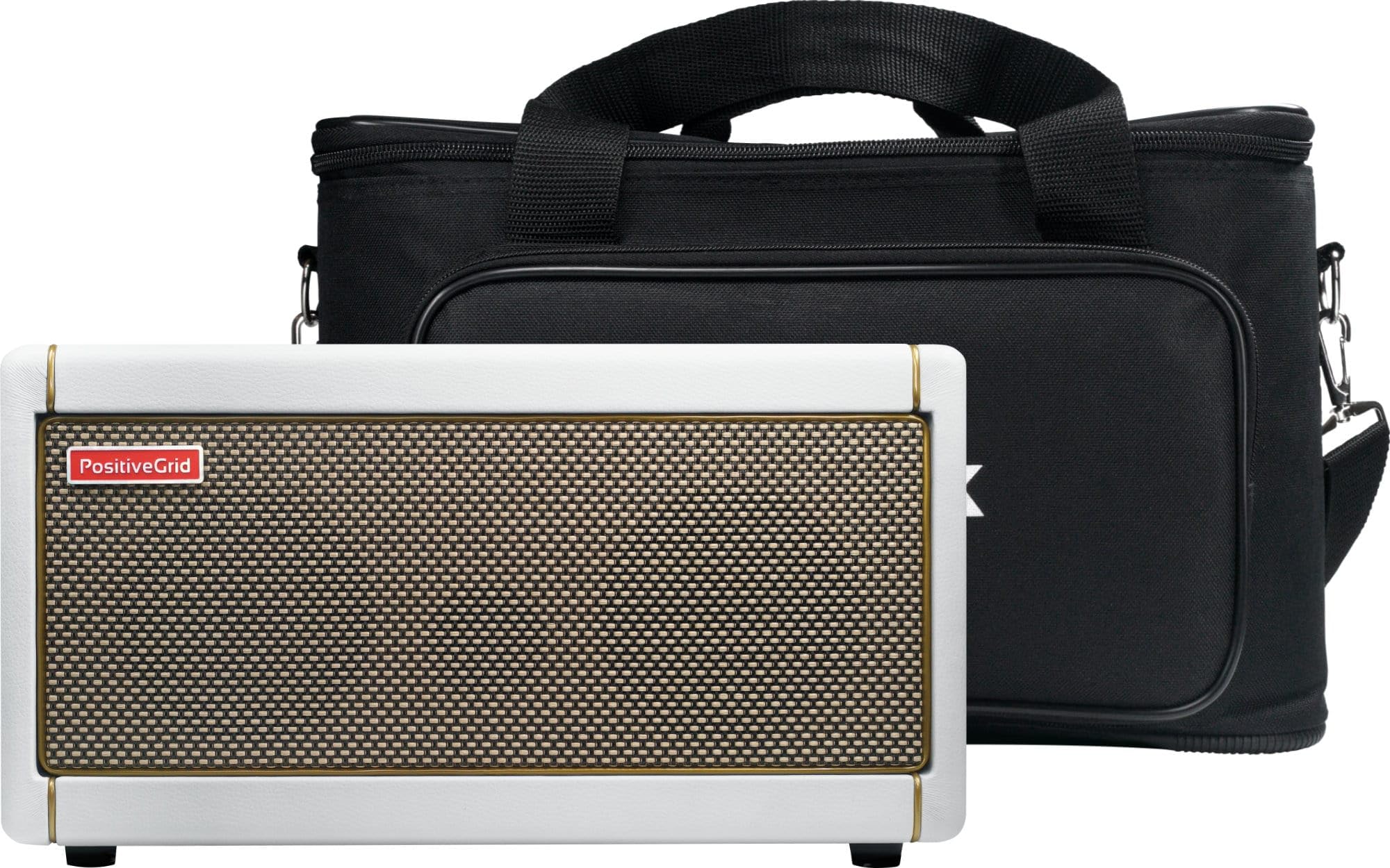 Positive Grid Spark Pearl Guitar Amplifier Traveller Bag Bundle 