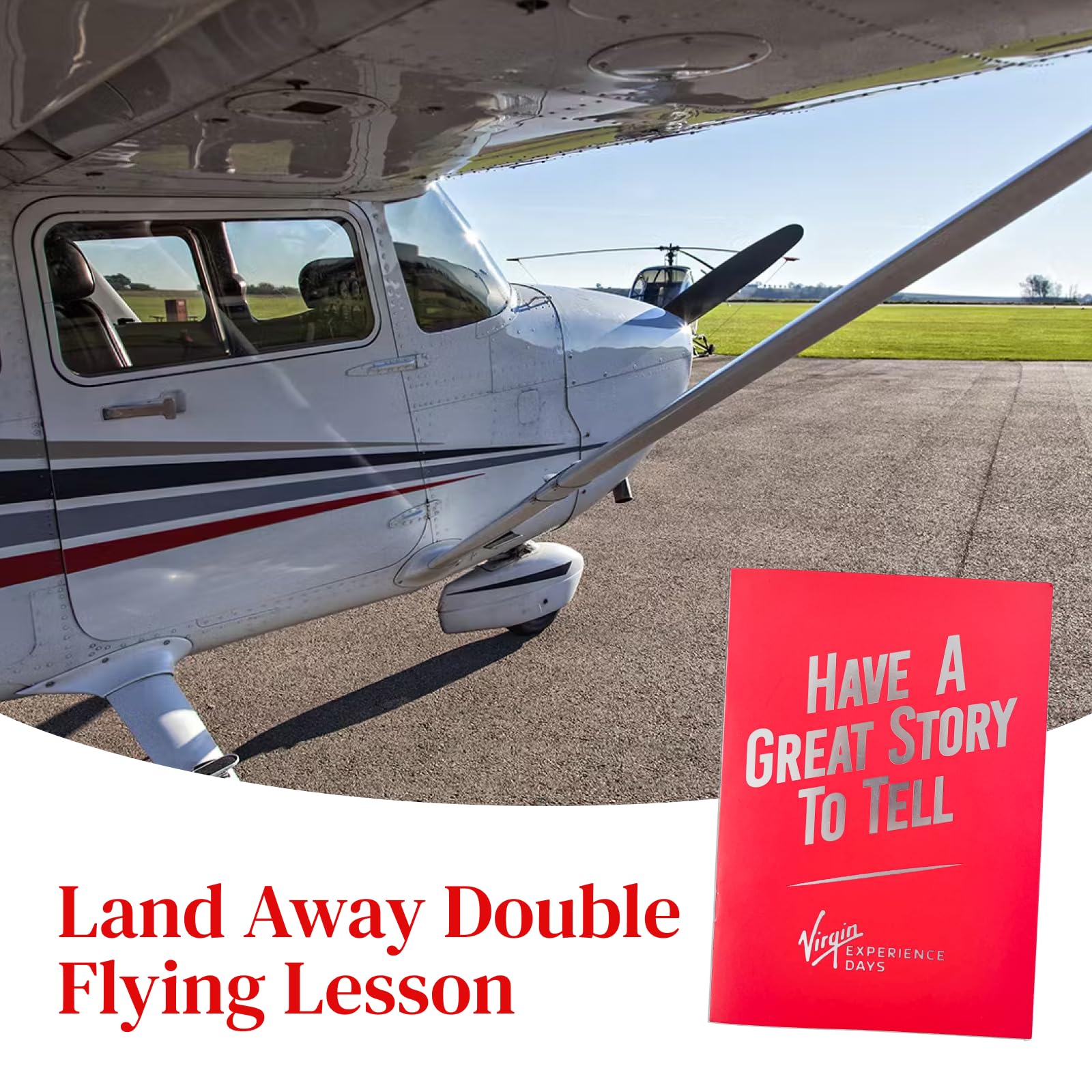 Virgin Experience Days Double Landing Flying Lesson - 7 UK Locations - With two flying sectors, take on the role of an observer and pilot