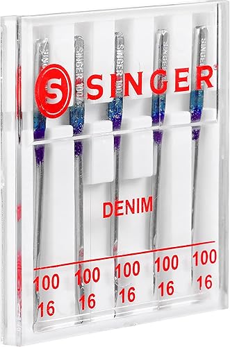 Miniatura 6 de SINGER Agujas para máquina de coser de mezclilla, tamaño 10016-5 unidades