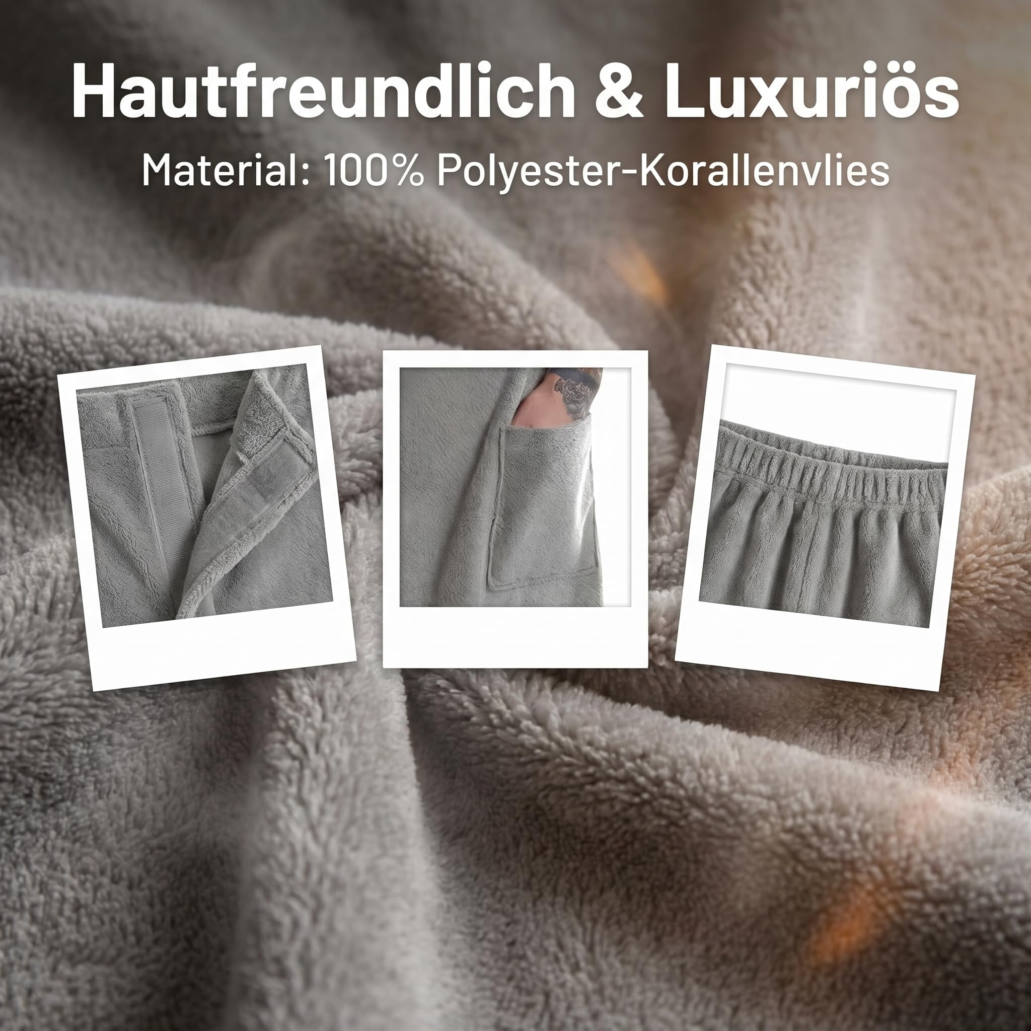 Męski kilt do sauny, 60 × 150 cm, szybkoschnący ręcznik do sauny (XL szary) | Kilt do sauny męski z zapięciem na rzepy z flaneli koralowej do sauny siłowni prysznic plaża basen