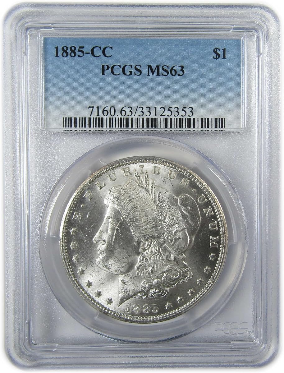 1885 CC Morgan Silver Dollar MS 63 PCGS Uncirculated SKU:CP1548