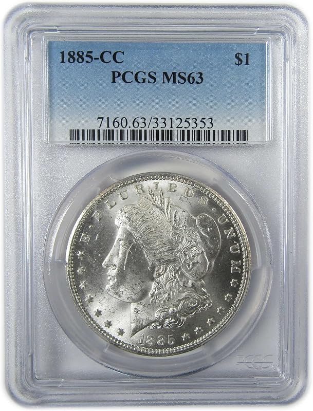 1885 CC Morgan Silver Dollar MS 63 PCGS Uncirculated SKU:CP1548
