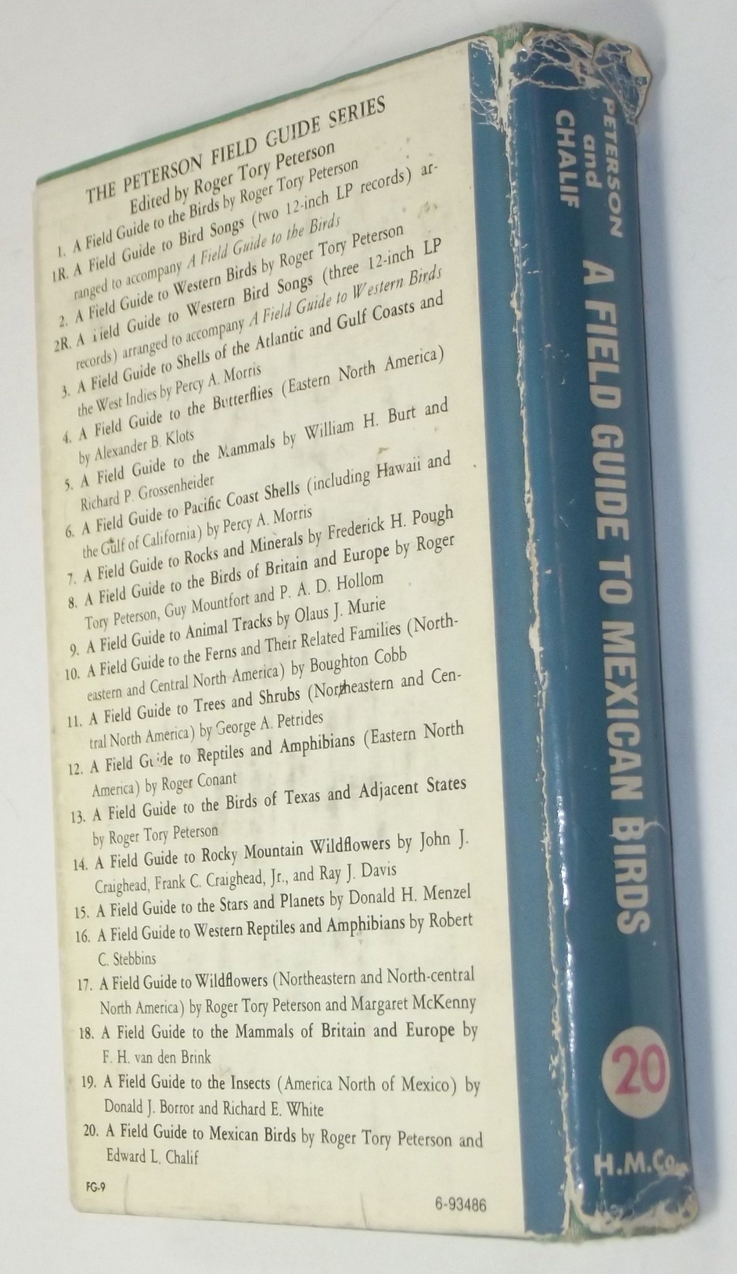 A Field Guide to Mexican Birds: Field Marks of All Species Found in Mexico, Guatemala, Belize (British Hondras, El Salvador) - PT01