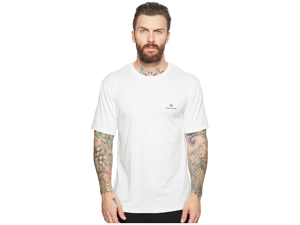 

Rip Curl Search Series Short Sleeve (White) Men's Swimwear
