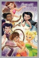 Vista 14 de Trends International Disney Tinker Bell - Póster de pared de hadas, 14.725 x 22.375 pulgadas, versión enmarcada de madera de granero