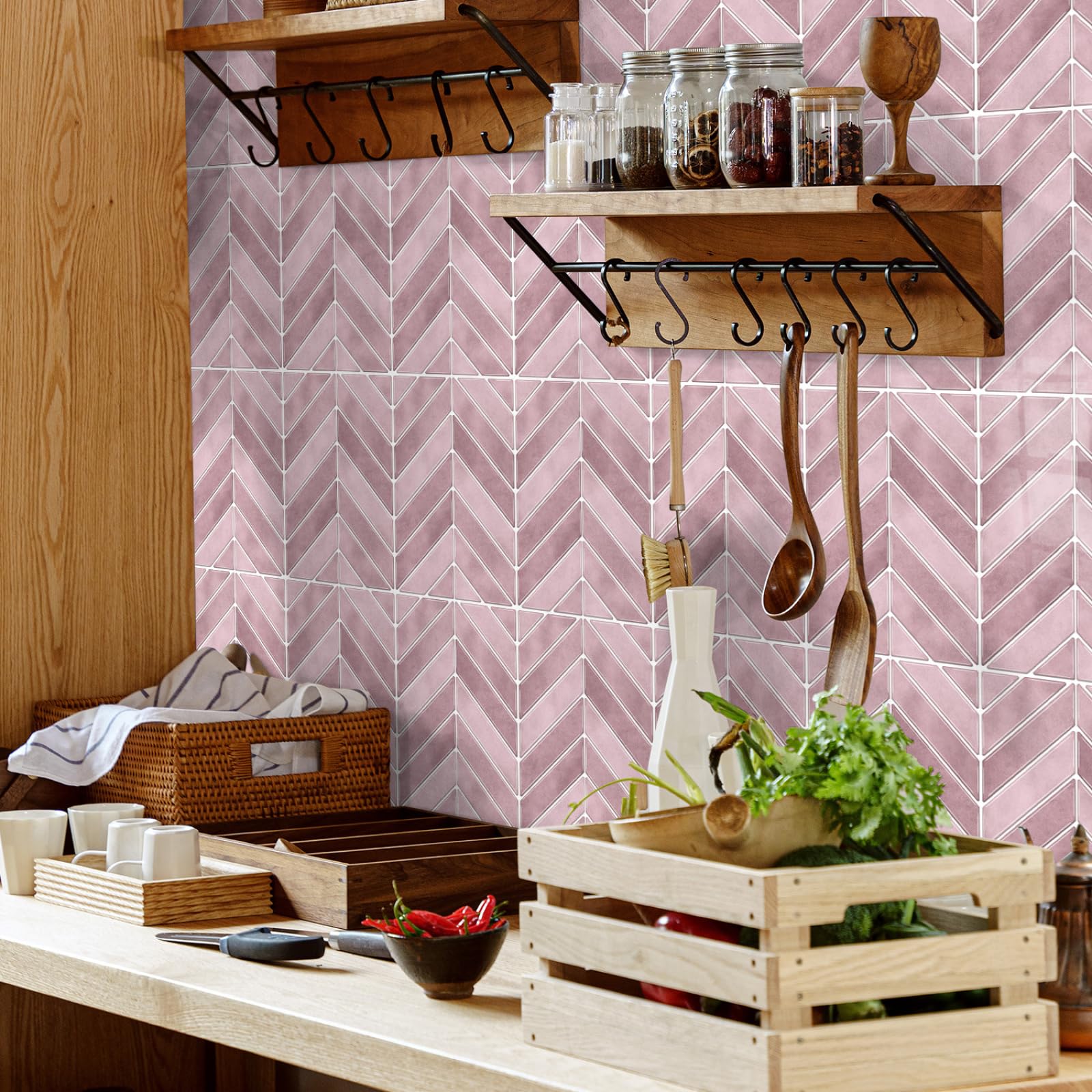 Pavimento Pvc Adesivo Piastrelle Adesive Cucina Bagno Adesivi Murali