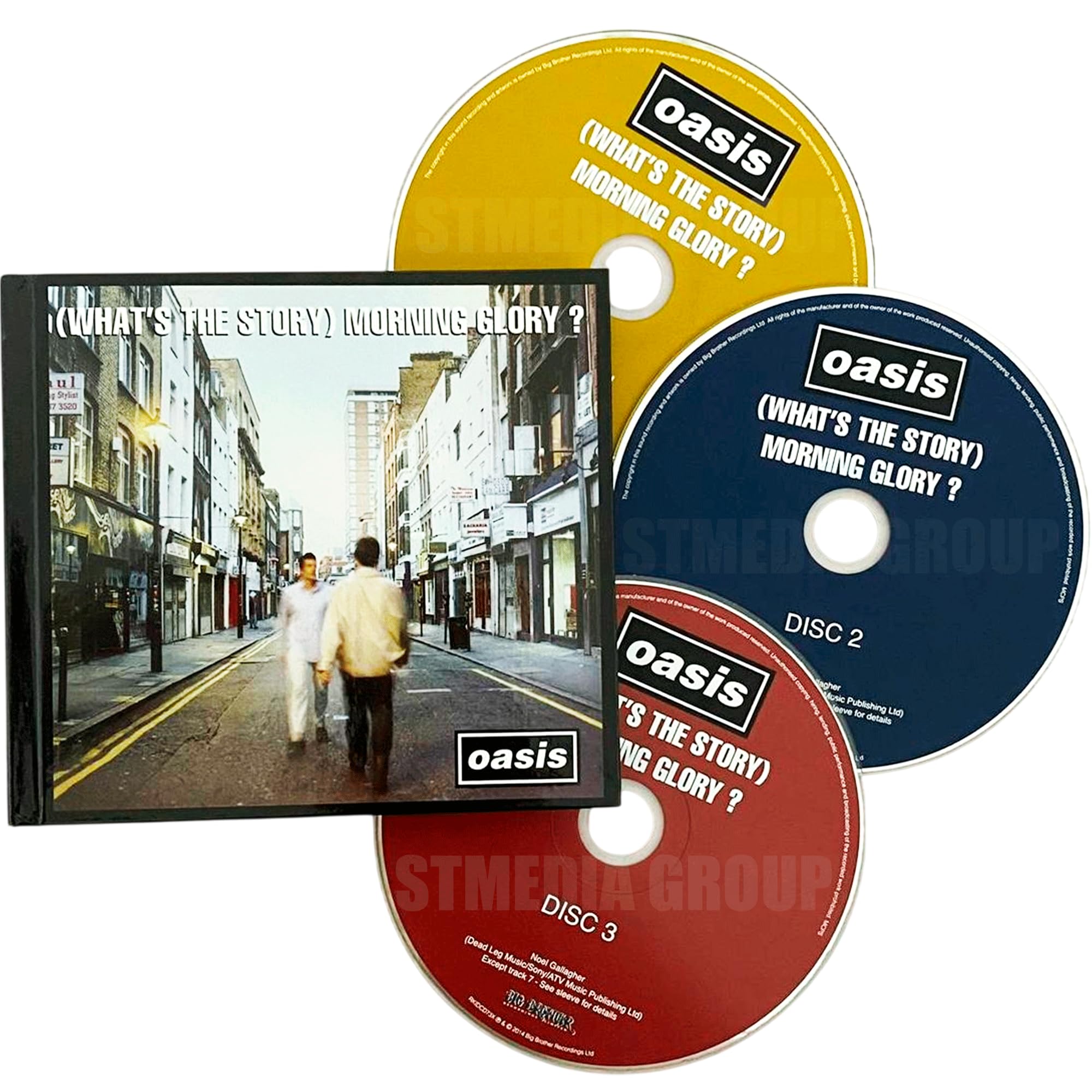 Definitely Maybe What's the Story Morning Glory? - Oasis 6СD Deluxe Remastered Edition