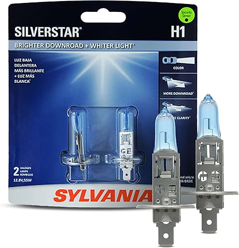 Miniatura 7 de Foco halógeno faro de alto rendimiento Sylvania 9003 (también encaja en H4) SilverStar (paquete de 2), 9005XS