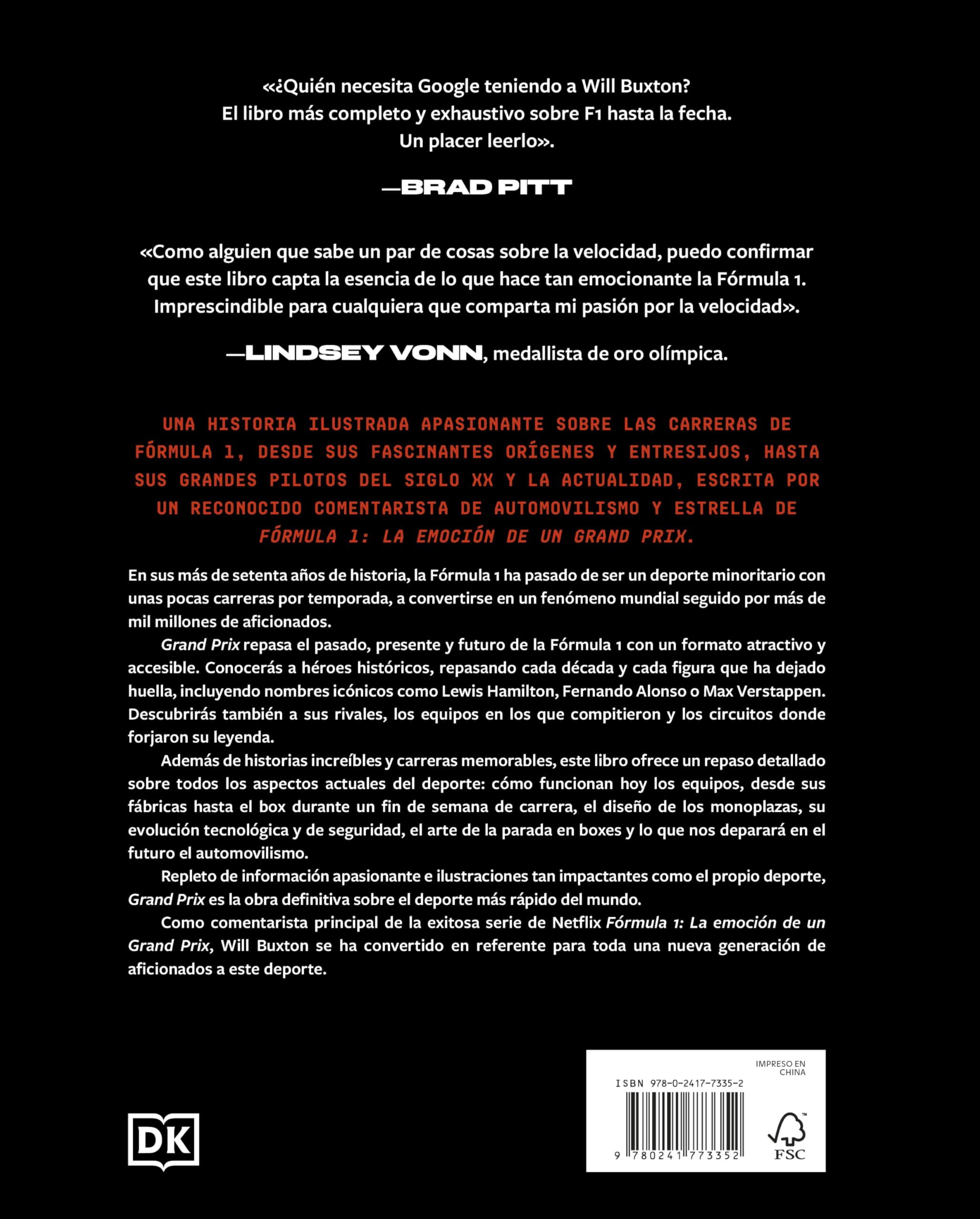 Grand Prix: Una historia ilustrada de la Fórmula 1 (Enciclopedia visual)