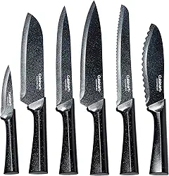 Jogo de Facas de Cozinha, Black Metallic, Cuisinart - 12 Peças