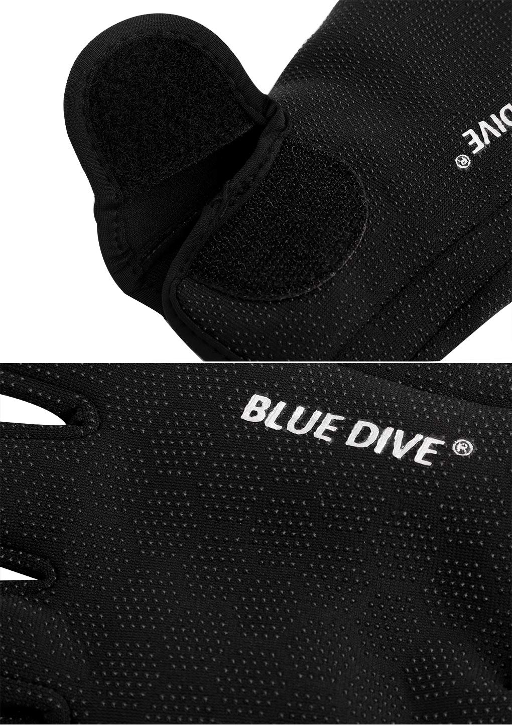 Gants de Plongée en Néoprène Anti-dérapant Thermique pour Plongée Sous-Marine Snorkeling Natation Gants Nautique Parfait pour Homme Gants de Sport Nautique Accessoirs pour Activités Aquatiques