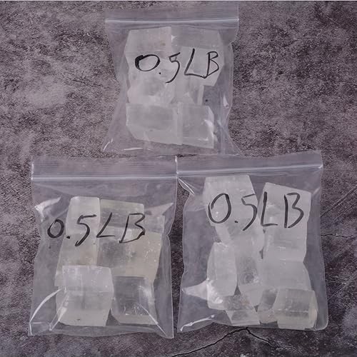 Miniatura 2 de Pepitas de cristal curativo mineral natural de calcita transparente natural de 12LB