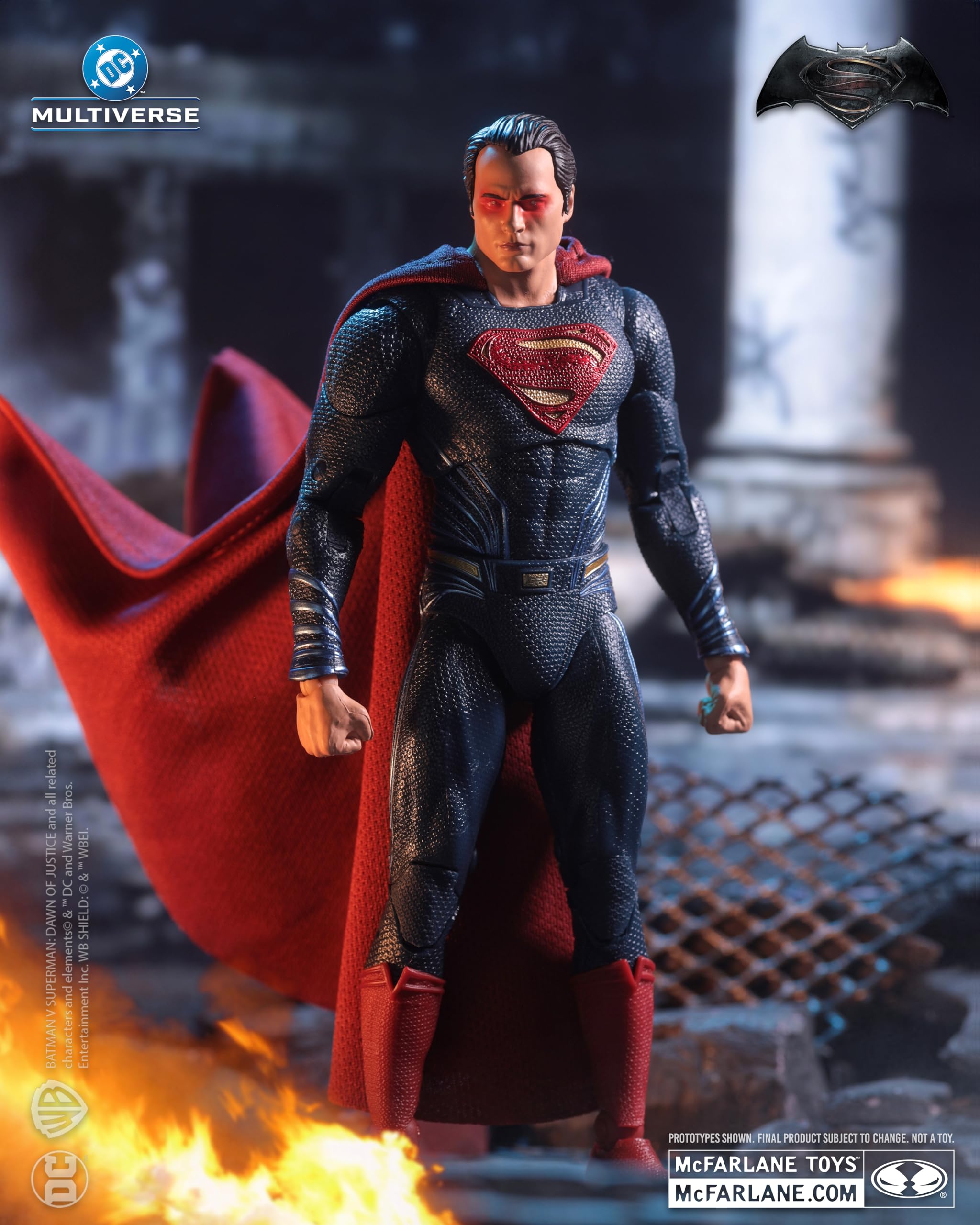 McFarlane -DC Multiverse Superman (Heat Vision) (Batman V Superman: Dawn of Justice) 7in Action Figure