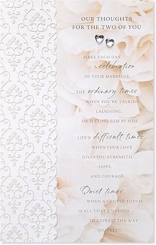 Miniatura 4 de American Greetings Tarjeta de boda (hermoso comienzo)