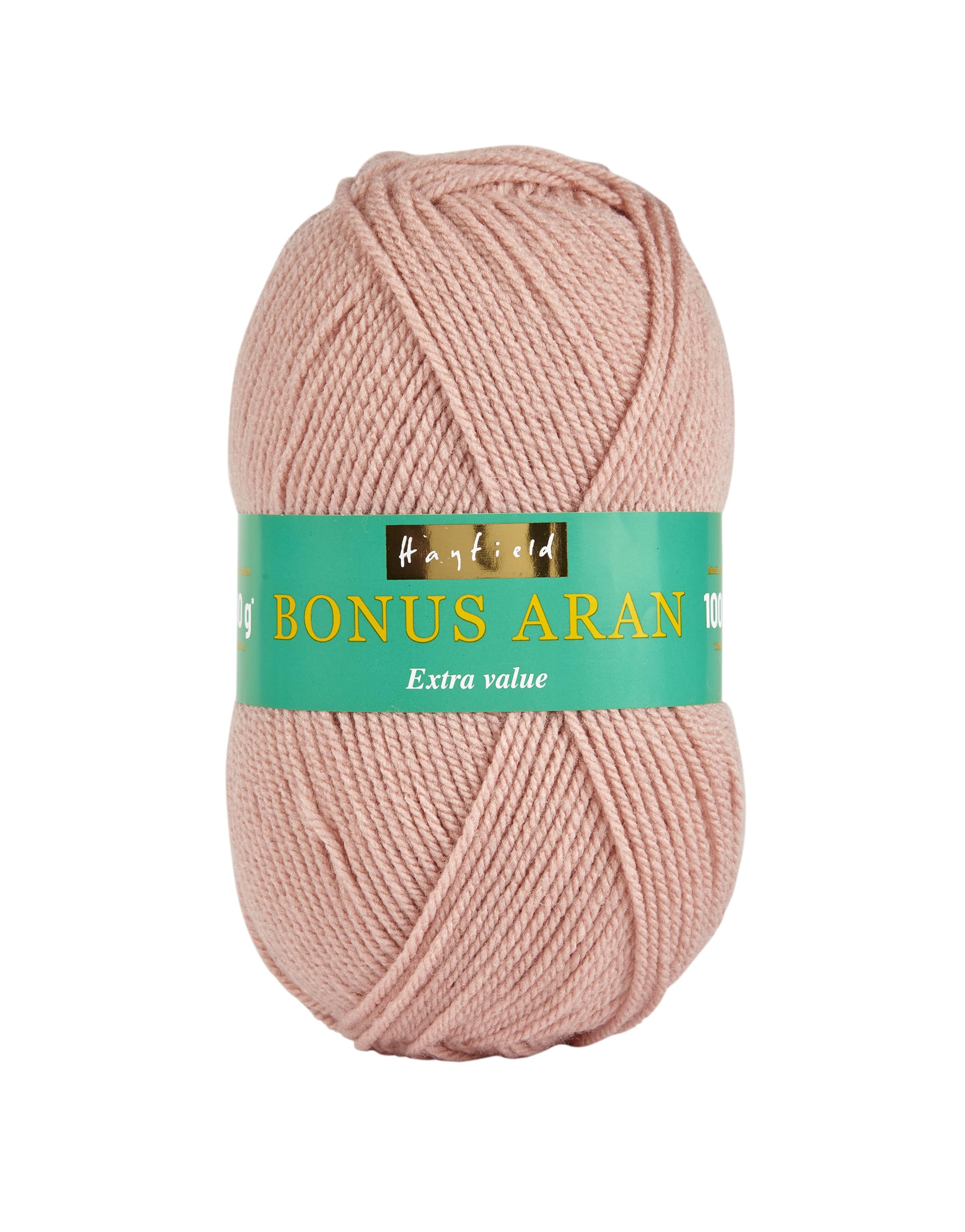 Sirdar Hayfield Bonus Aran Yarn, Oyster Pink (614), 100g
