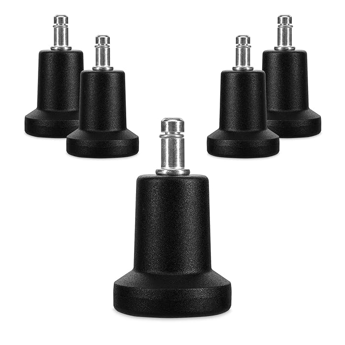 Buy kwmobile Office Chair Gliders Set of 5 Floor Gliders for Desk